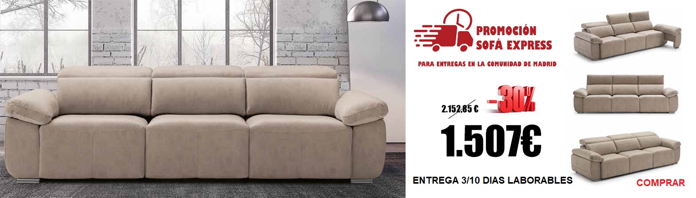 SOFA OFERTA EN MADRID Y VALENCIA